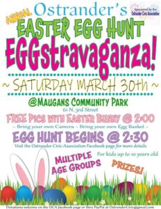 Easter Egg Hunt flyer